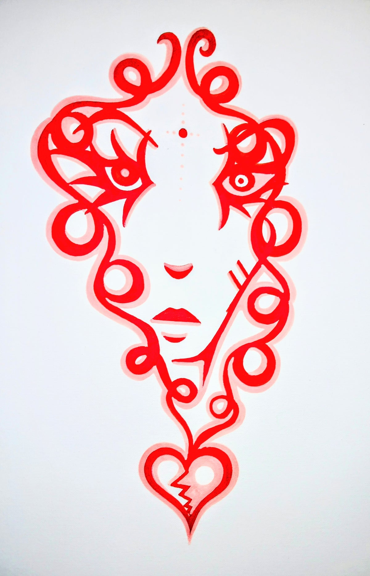 Red Curls, Broken Heart