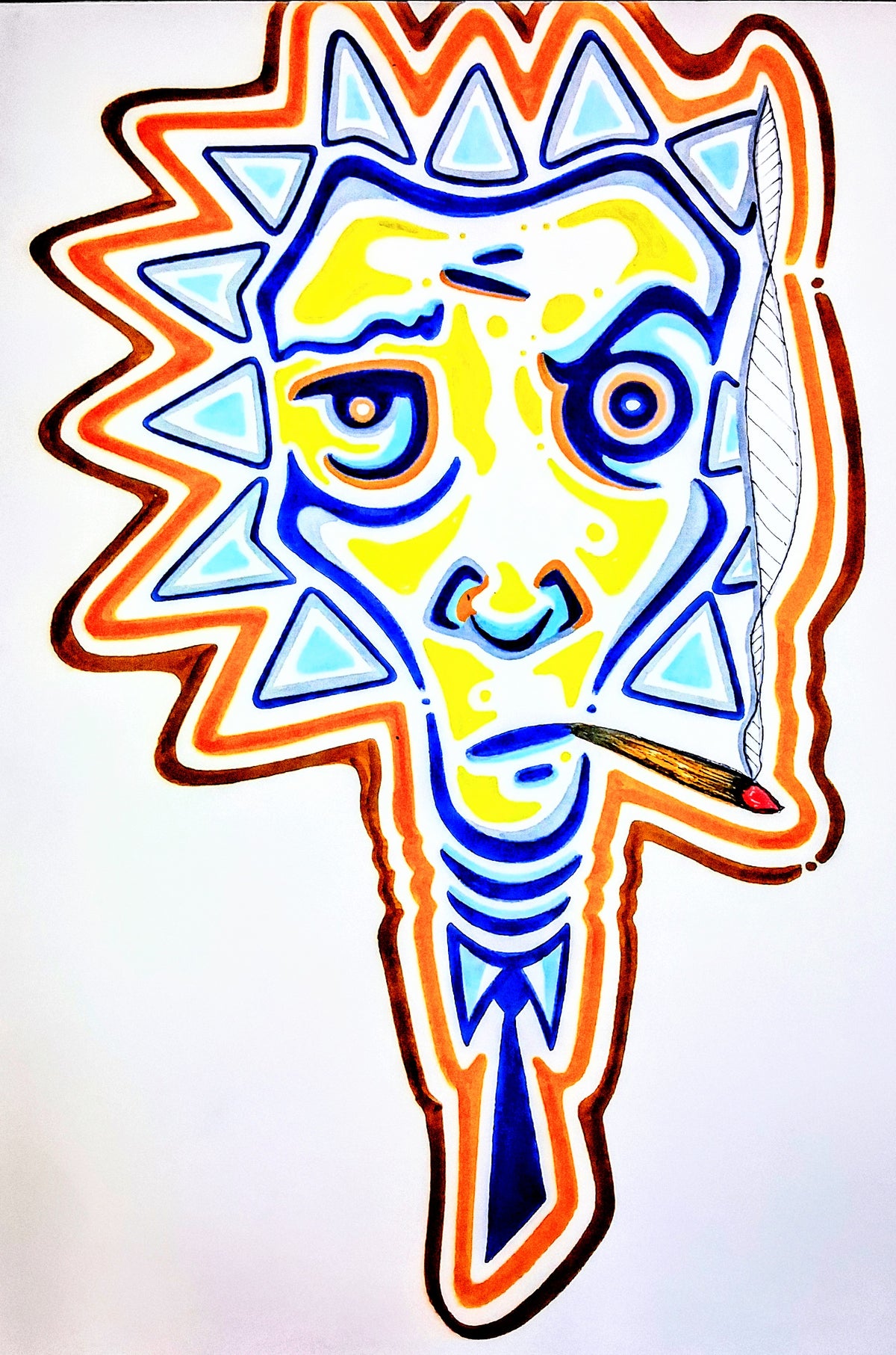 Yellow Sun Smoker
